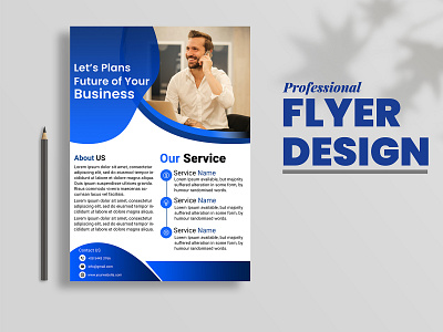 Professional Business Flyer Design/ Templates a4 flyer design branding flyer logo minimalist logo ux