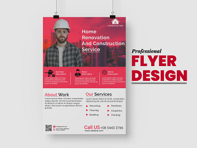 Construction Flyer Design/Templates design flyer