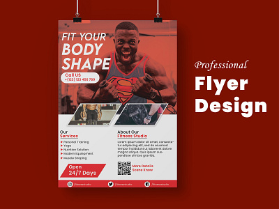 Fitness Flyer Design design fitness fitness flyer flyer
