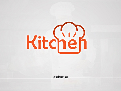 Kitchen Logo design branding creative logo design food logo graphic design kitchen logo design logo logo design minimalist logo modern logo design unique logo
