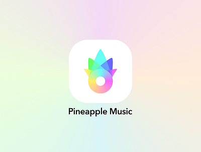 'Pineapple Music' Brand and Logo branding design illustration logo vector