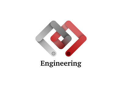 'Engineering' Brand and Icon design icon vector