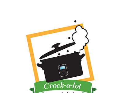 Crock-a-lot logo brand crock logo pot