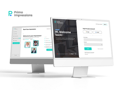 Primo Impression - Recruitment made easy. app casestudy dashboard design ui