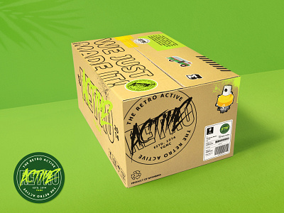 📦 R.A.T Box - rebranding teaser badge box brand cardboard box comingsoon labels myanmar packaging rebel rebranding retroactivekillaz stickers teaser theretroactive yangon