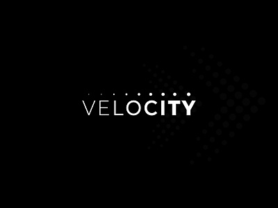 Velocity • • • concept logo minimalistic montserrat