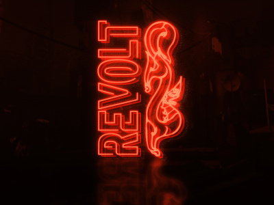 BURMA IN REVOLT burma dragon illustration neon revolution signage traditional typography youth