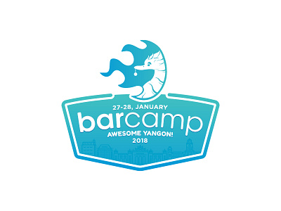 BarCamp Yangon 2018 barcamp communication event logo myanmar title yangon