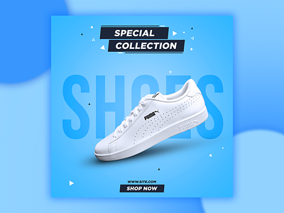 Shoes Social Media Banner Design - Social Media Banner Templates