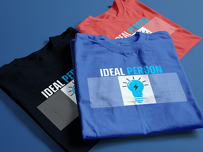 Ideal person T-shirt design. design graphic design illustration t shirt design