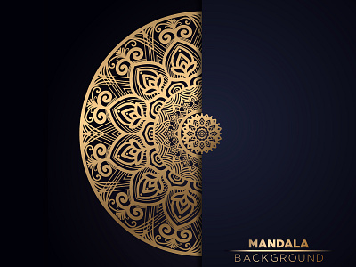 Mandala background design.