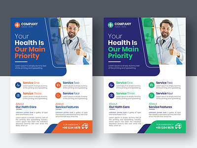 Medical flyer design ad banner branding design graphic design media medical banner medical design medical facebook post medical flyer medical flyer brochure medical social media design social