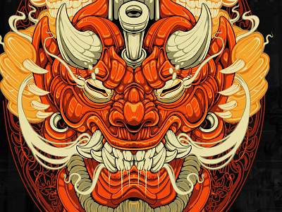 HANNYA ONI ILLUSTRATION