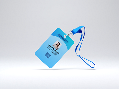 ID Card for Employees/Students advertisement branding card design graphic design identity car illustration ui vector