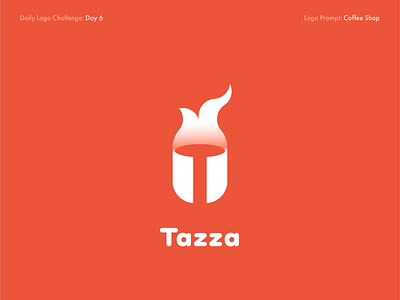 Tazza Logo 50dailylogochallenge branding challenge coffee coffee shop cup cup of coffee dailylogochallenge design icon illustration inspiration logo logo a day logo inspiration simple simple design smart tazza vector