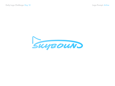 Skybound 50dailylogochallenge challenge dailylogochallenge design illustration logo logo a day simple simple design smart typography vector
