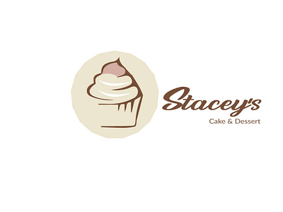 cake & dessert branding logo