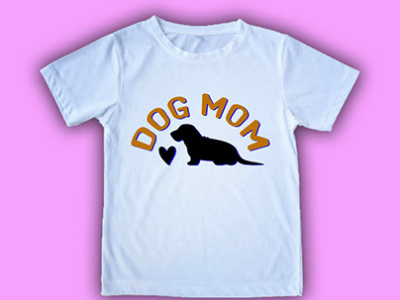 Dog Mom T shirt Design