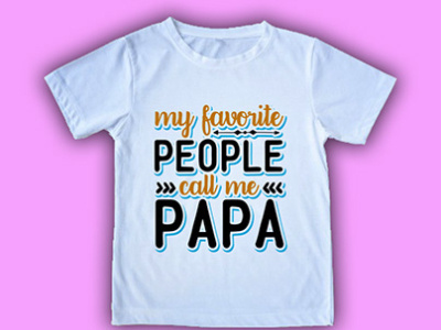 My Favorite People Call Me Papa branding design graphic design illustration logo typography vector