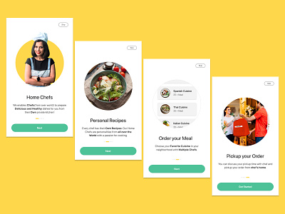 Onboarding for online food order design foodordering mobile mobile application online shopping ui design