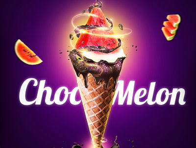 Choc Melon branding graphic design logo motion graphics