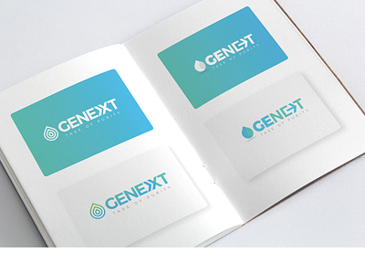 Genext Logo Design Options adobe branding design graphicdesign icon illustator logo photoshop ui