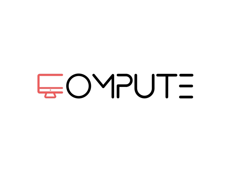 Compute after effects animation compute computer design font hardware logo pc
