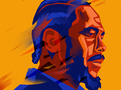 Kendrick_Lamar illustration mixedmedia portrait