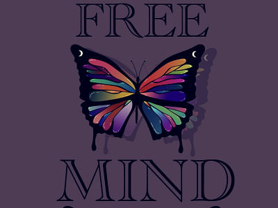 Free Mind. adobe design graphic design illustration typography vector