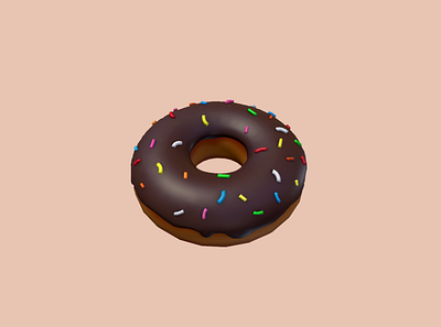 3D Model Donuts 3d