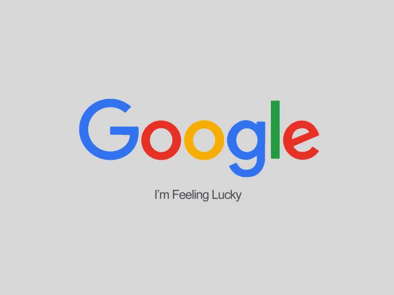 Google Logo Reveal