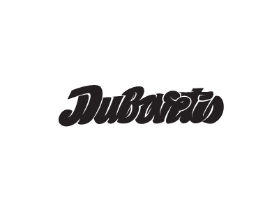 Dubartis art calligraphy custom dub handwritten label letter lettering logo logotype music script