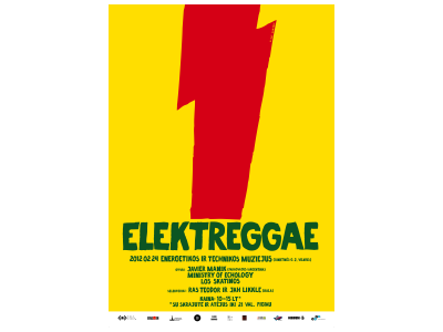 Elektreggae poster reggae