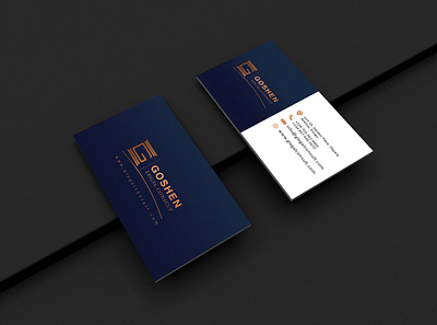 Business card design branding graphic design