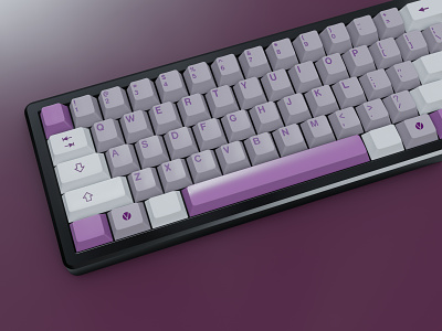 VeyKey PurpleRain Concept 3d branding