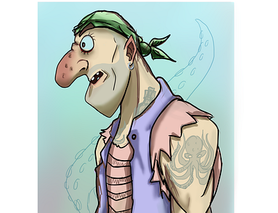 Bully Pirate illustration