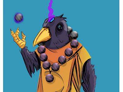 psionic monk crow