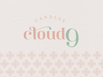 Cloud 9, candles branding design graphic design illustration logo typography