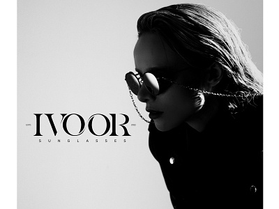 IVOOR, Sunglasses. branding design graphic design logo typography