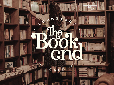 The Bookend, Bookstore. branding design graphic design illustration logo typography