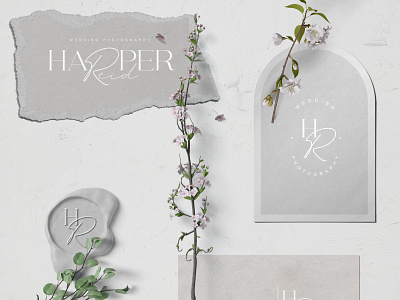 Harper Reid, Wedding Photography branding design graphic design logo typography vector