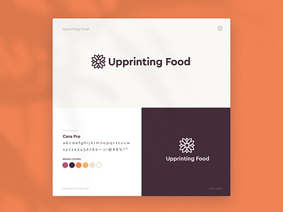 Logo Design 3D Printing Company | Upprinting Food