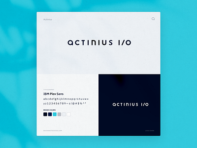 Logo Design IoT Consultancy | Actinius