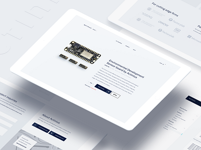 IoT Webshop & Consultancy Website | Actinius