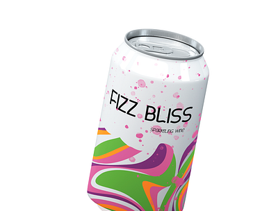 Fizz Bliss ad branding design graphic design illustration logo typography vector