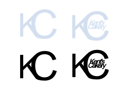 Kent's Cakery abstract branding design graphic design icon logo