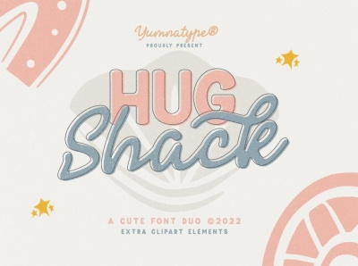 Hug Shack - Font Duo branding design font fonts graphic design illustration logo typography ui