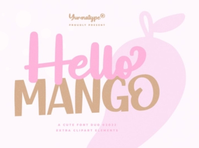 Hello Mango - Font Duo