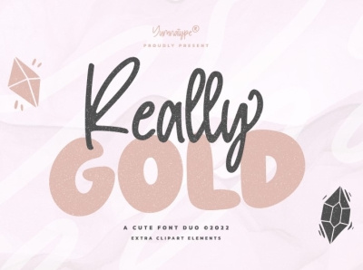 Really Gold - Font Duo