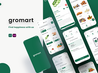Grocery store Mobile App grocery app grocery app ui grocery store app mobile app new grocery app tranding app ui uiux